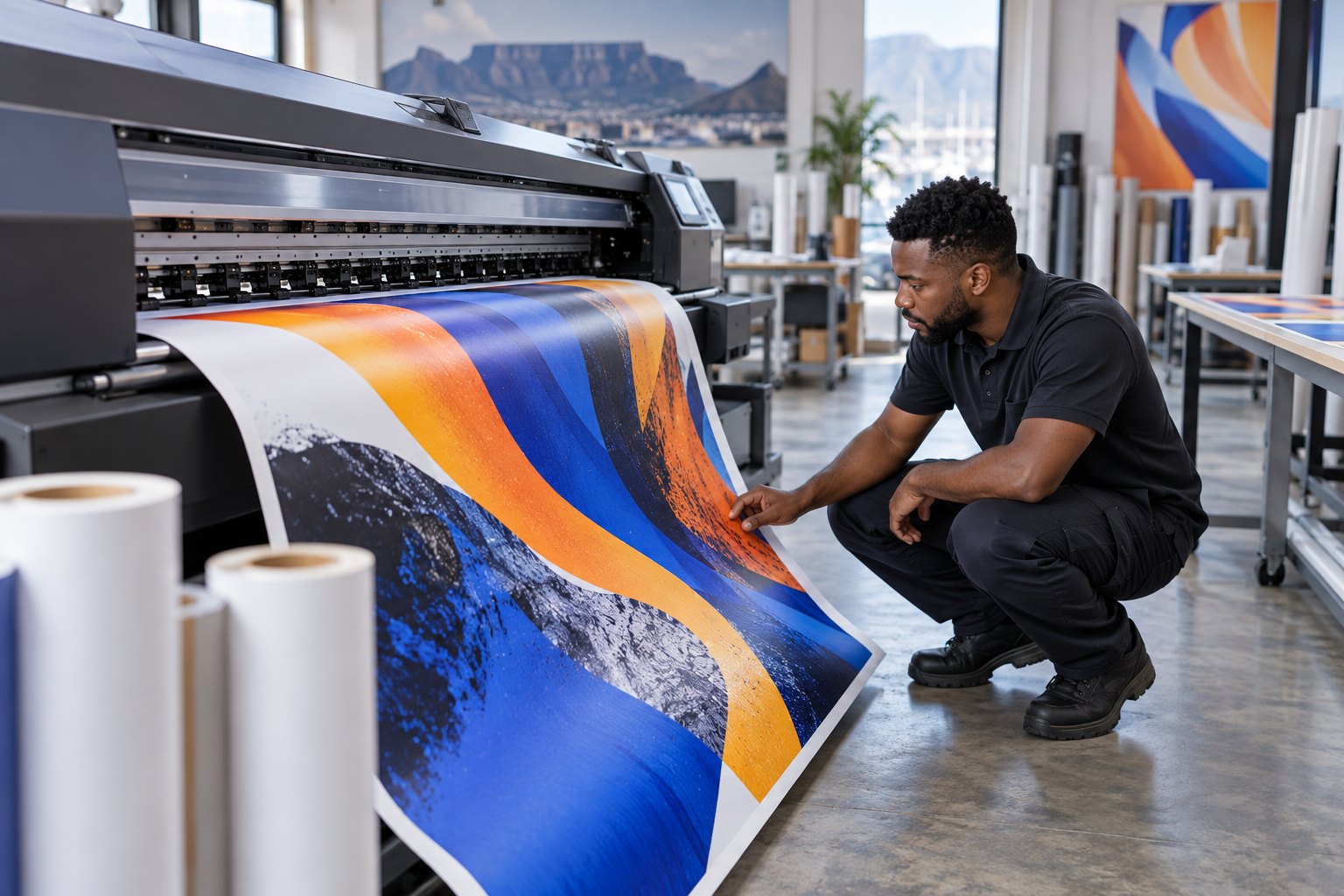 Large-format print